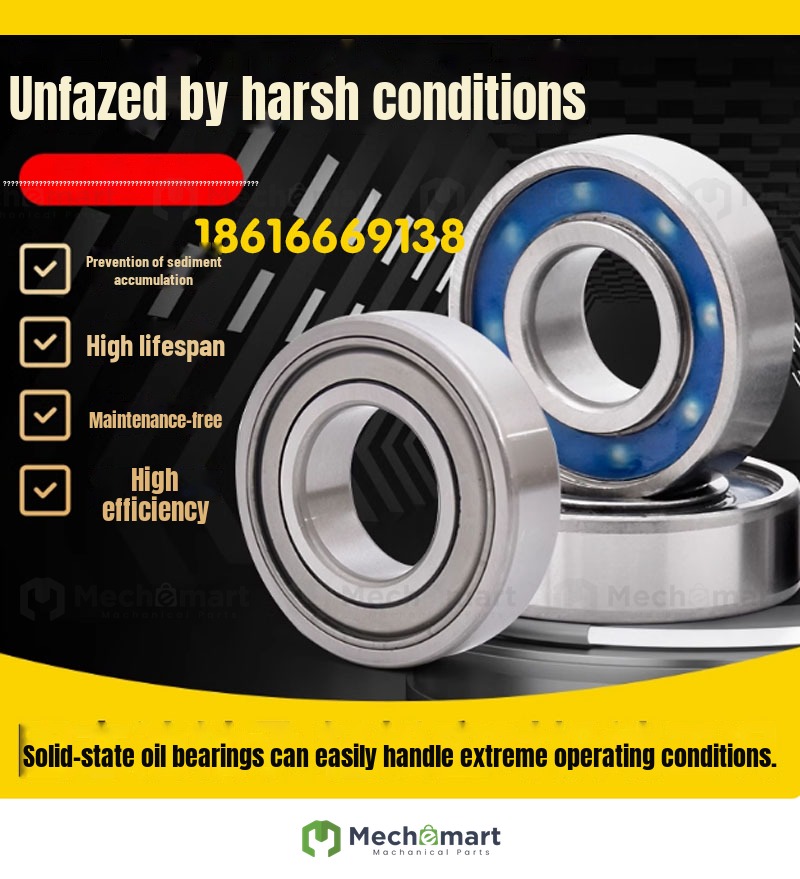 Solid grease 626 608 bearing maintenance-free anti-sediment mixer rice wheat corn harvester accessories