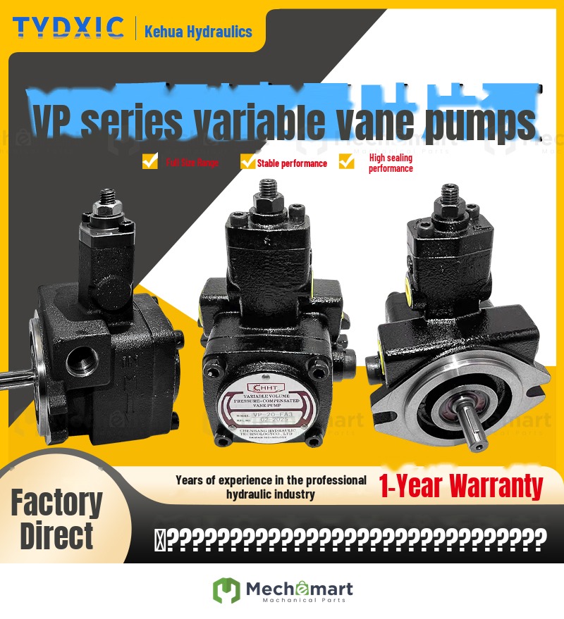 variable vane pump hydraulic oil pump VP20-FA3 HVP30 VP40 VP12 VP15 flat key spline right rotation