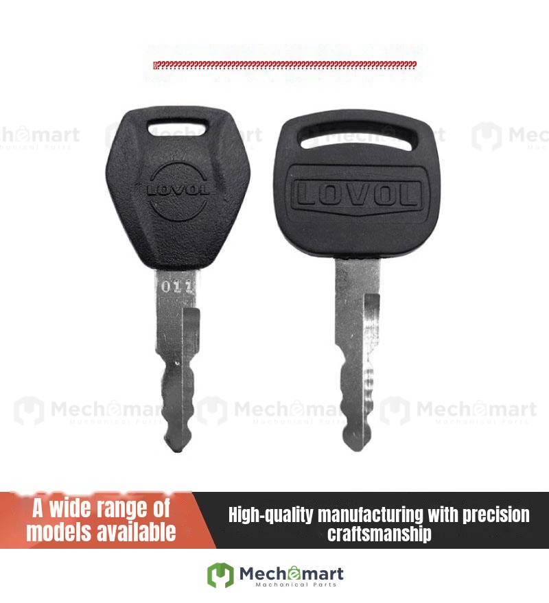Excavator ignition key FR60 75 80 150 130 210 220 260 300 start key piece