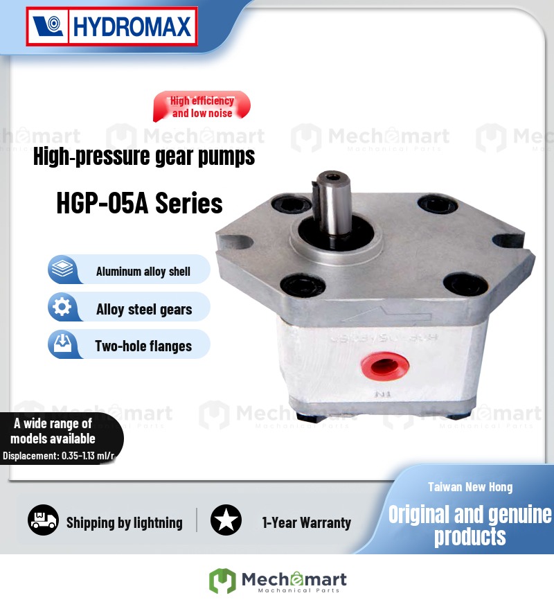 Taiwan Xinhong HYDROMAX original gear pump HGP-05A-F03R hydraulic gear pump HGP-05A-F05R