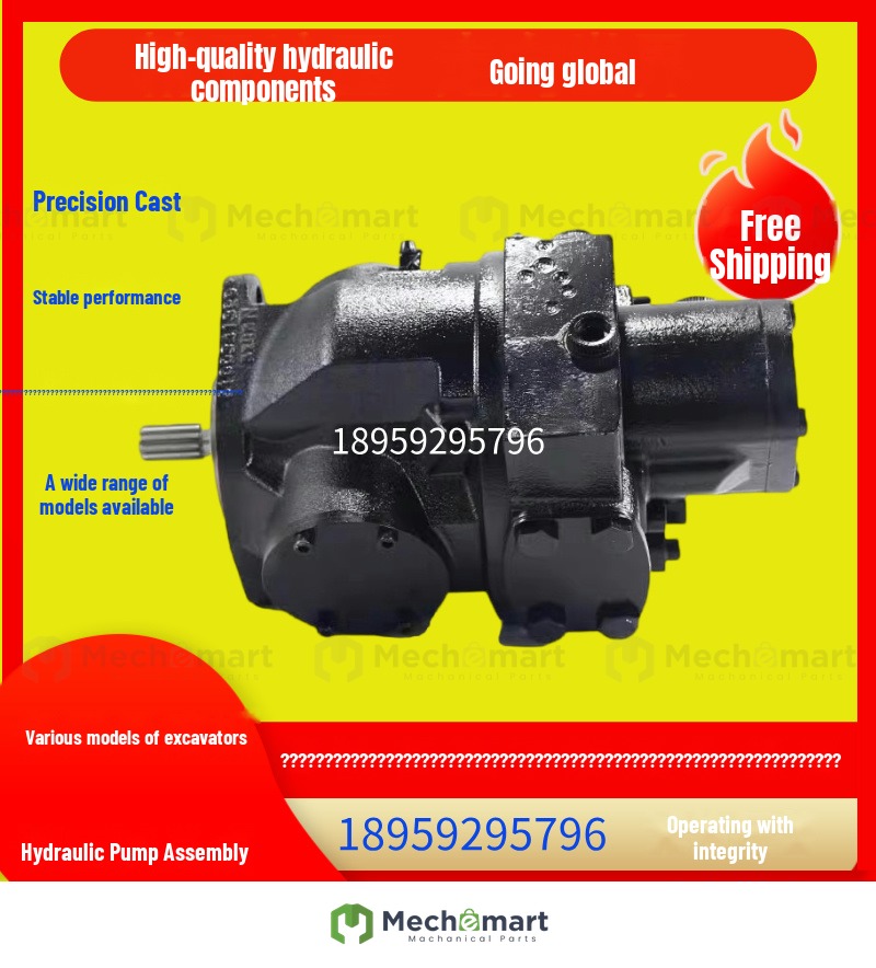 Excavator Case CX Hyundai R55-7 60-5-7 hydraulic pump assembly AP2D28 (without solenoid valve) -13T