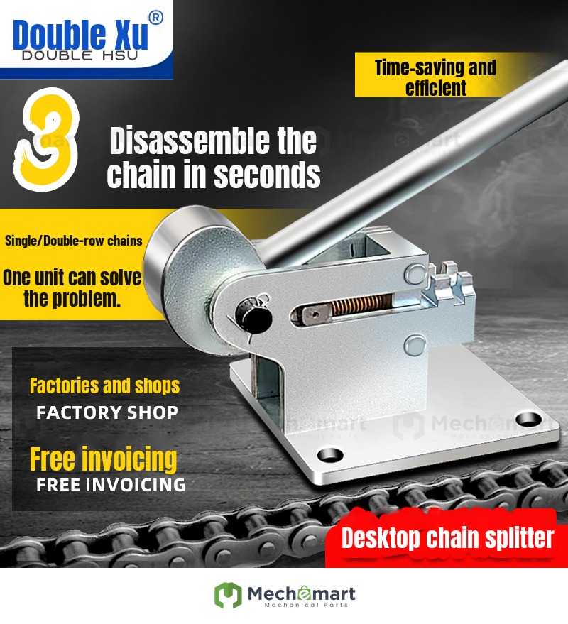 Industrial chain desktop chain remover single row double row transmission chain removal special tool factory essential chain breaking artifact