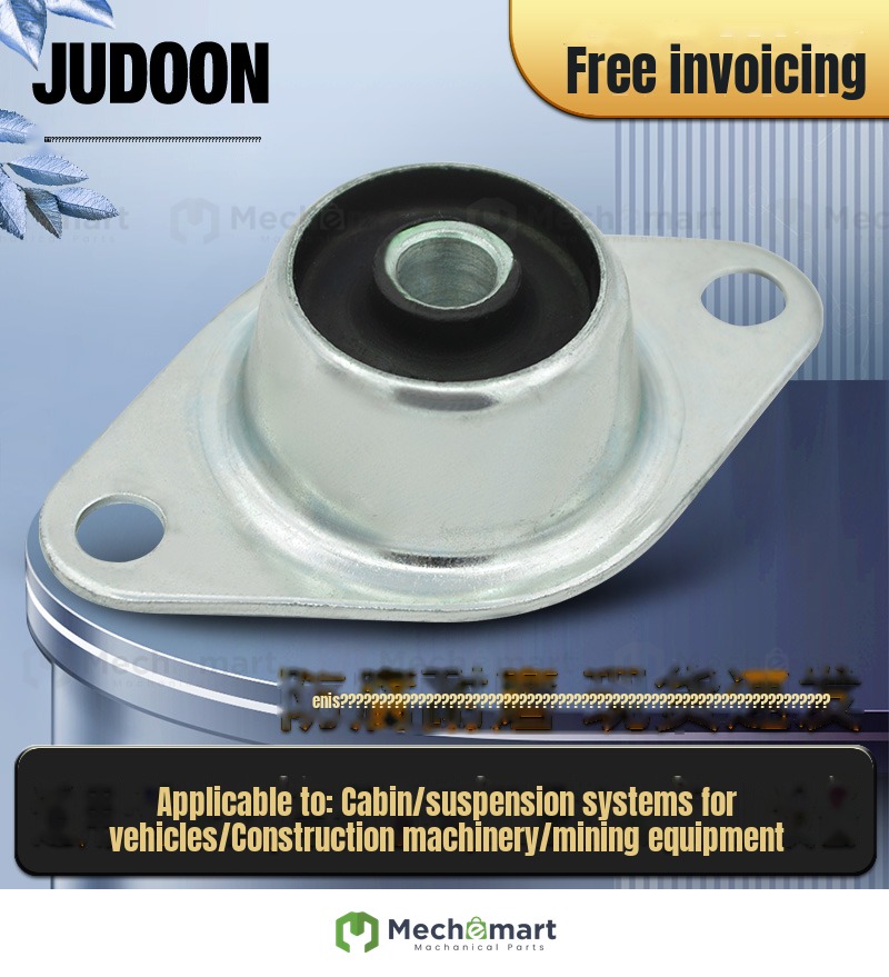 Rectangular TDE4830 tower rubber shock absorber conical cab special construction machinery car washer shock absorber pad
