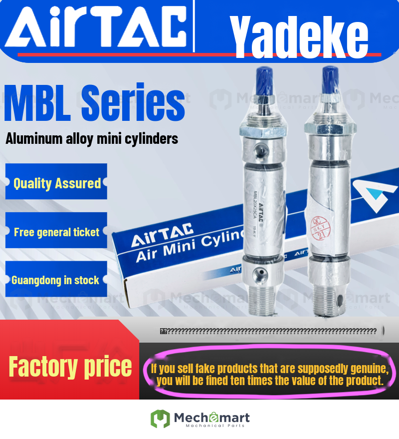 Ardeke original aluminum alloy mini pen-shaped cylinder MBL40X25X50X75X100X125X150S-CA-U