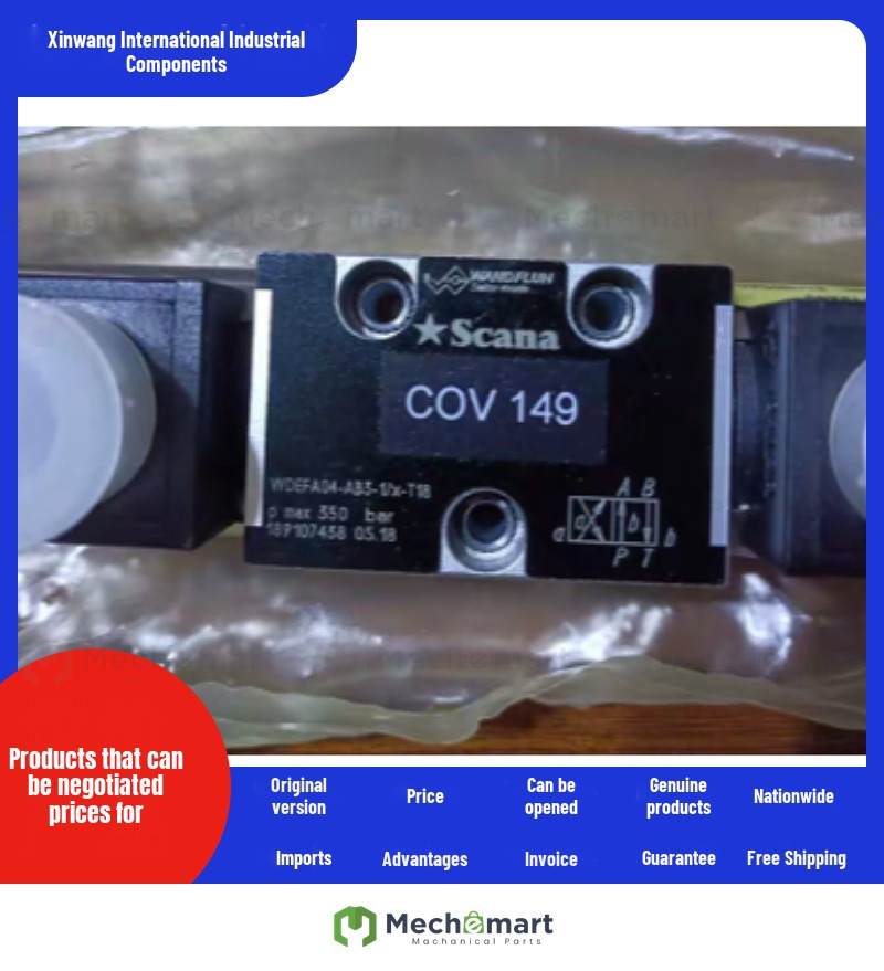 Scana WANDFLUH solenoid valve WDEFA04-AB3-1/X-T18 max: 350ba