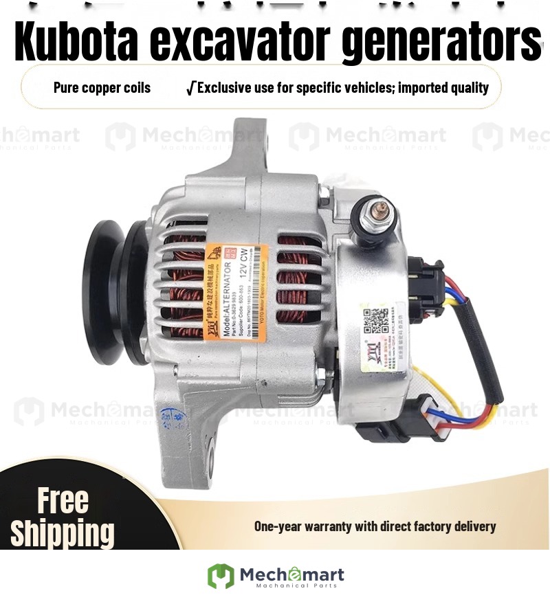 excavator U15 U20 U30 U35 U40 KX155 161 163 165-3-5 generator