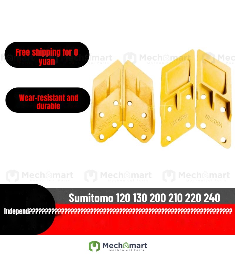 Excavator side teeth 120 130 200 210 220 240 260 side knife side teeth side edge knife corner plate