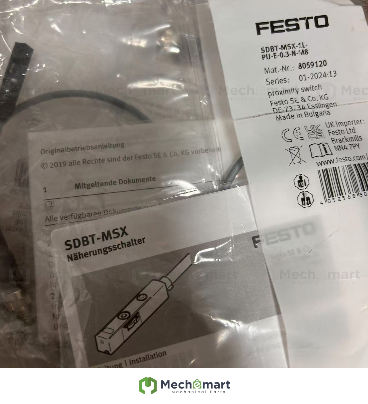 FESTO FESTO sensor SDBT-MSX-1L-PU-E-0.3-N-M8 8059120 in stock