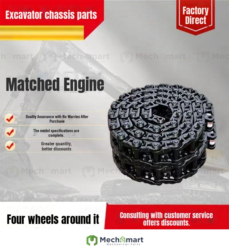 Sany 55 Hitachi 70 Doosan 60 Komatsu Kobelco Carter Xulin Longgong excavator excavator chain assembly track