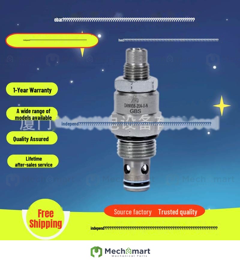 Huaju Hydraulic|Huayi Precision Machinery DANV08-20A threaded cartridge valve throttle valve