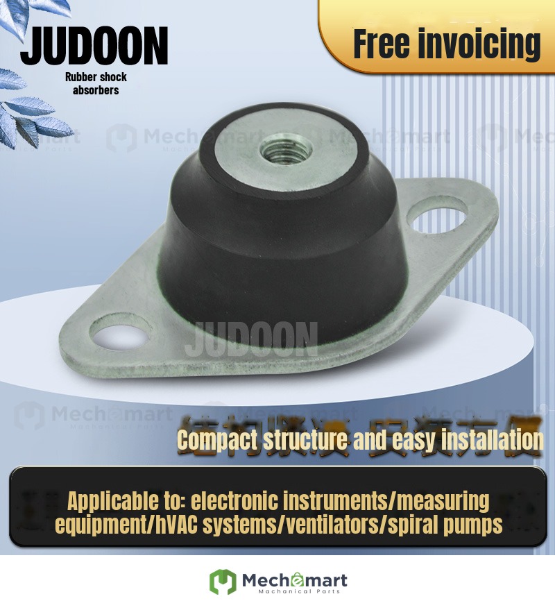 304 stainless steel rubber shock absorber test equipment small mechanical instrument fan vibration damping pad