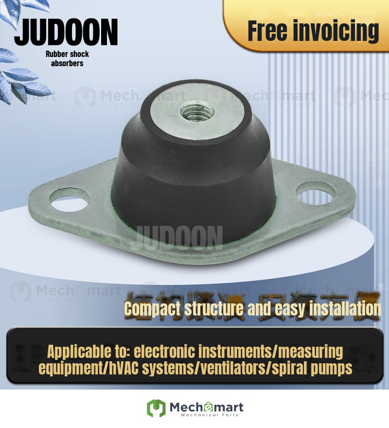304 stainless steel rubber shock absorber test equipment small mechanical instrument fan vibration damping pad