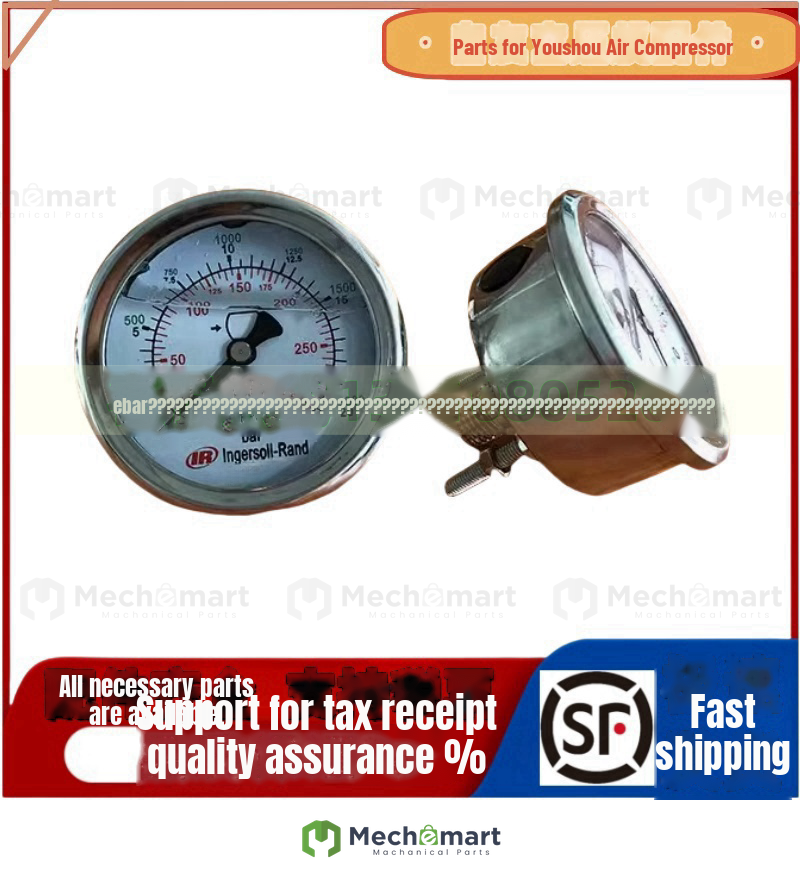 Original Ingersoll Rand air compressor pressure gauge 32029076/32026379/32121055 oil filling gauge accessories