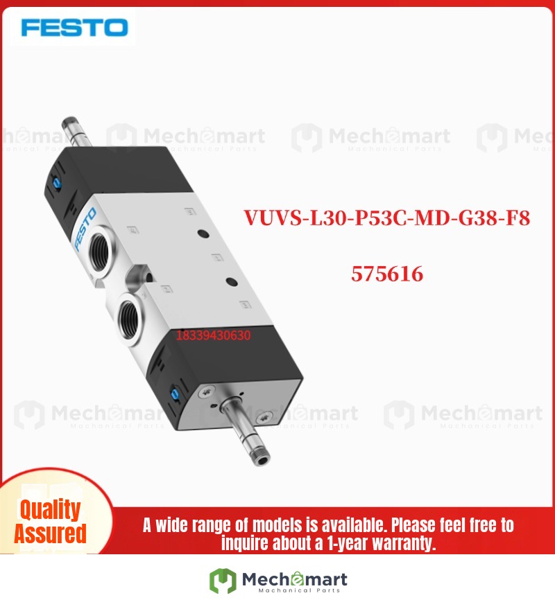 Festo VUVS-L30-P53C-MD-G38-F8 575616 solenoid valve in stock