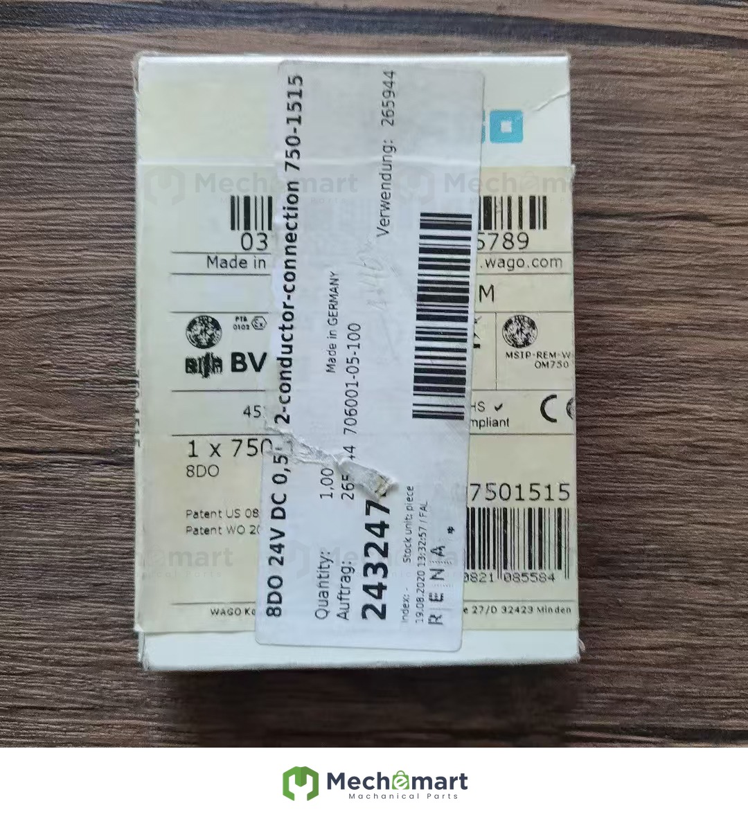 Brand new original genuine WAGO Wanke 750-1515 module physical shooting spot sale