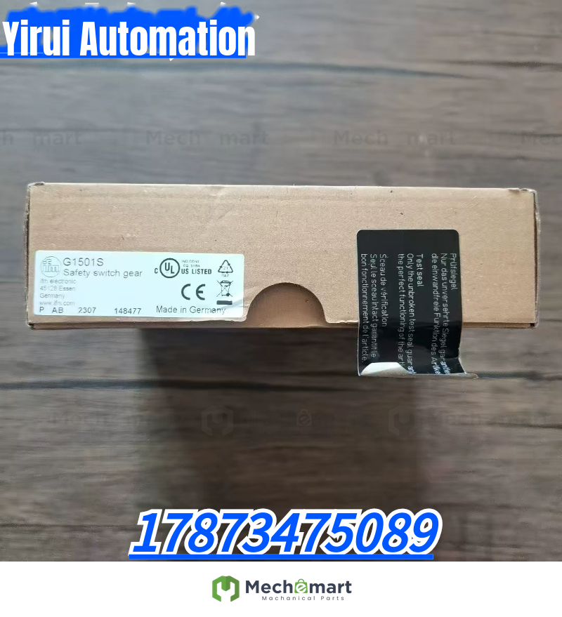 Brand new, original, genuine, unsealed IFM G1501S safety relay, sold in stock