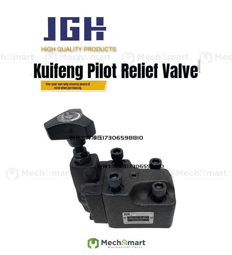 JGH Hisaoka pilot hydraulic overflow valve BG-03-3-32 BG-06-3-32 30 1 2 300