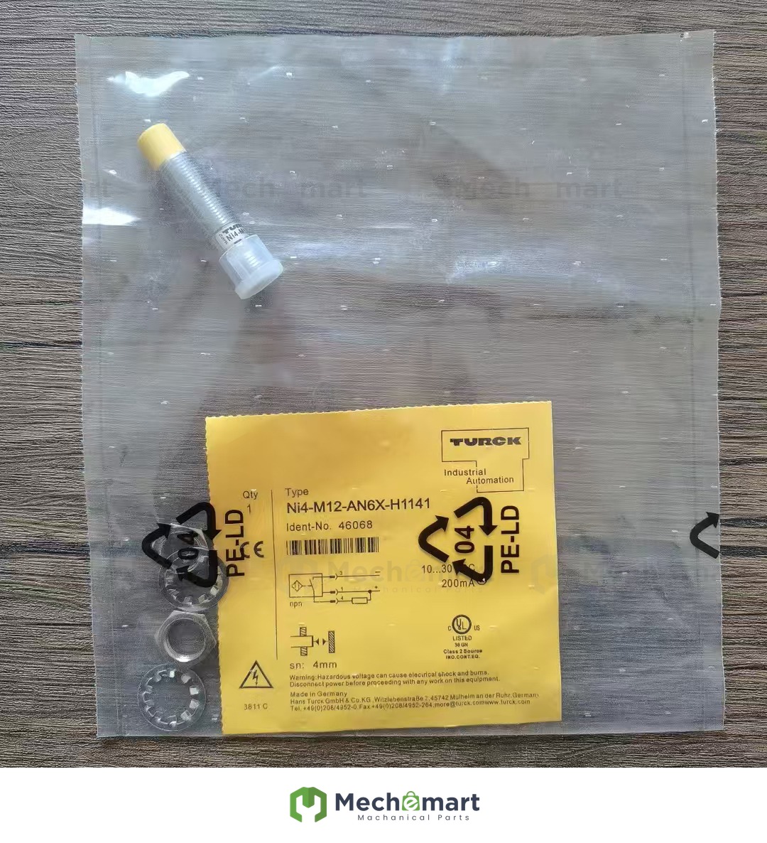 Brand new original genuine TURCK Ni4-M12-AN6X-H1141 switch 46068 in stock