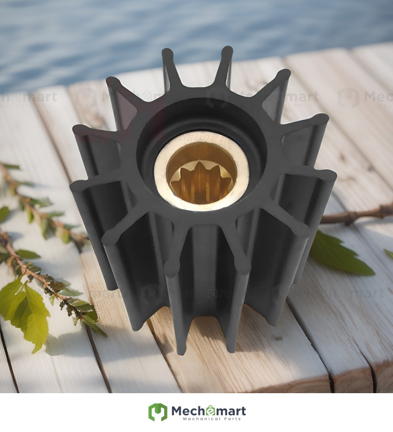 Seawater pump impeller suitable for Cummins QSM11-DM engine 35348237