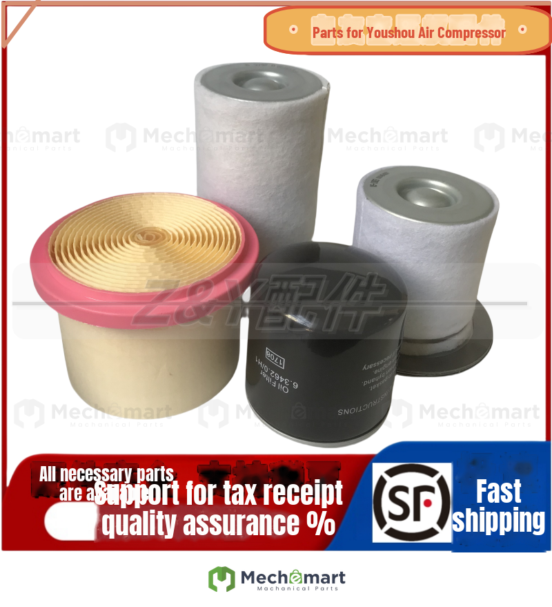 Caesar air compressor parts air filter 6.4432.0 oil content 6.3792.2 6.3795.1 oil filter 6.3462.1