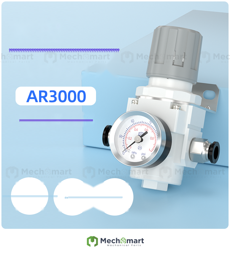 Pressure regulator pneumatic air pressure control valve AR2000-02 pressure relief valve air compressor pressure control valve pressure regulator valve