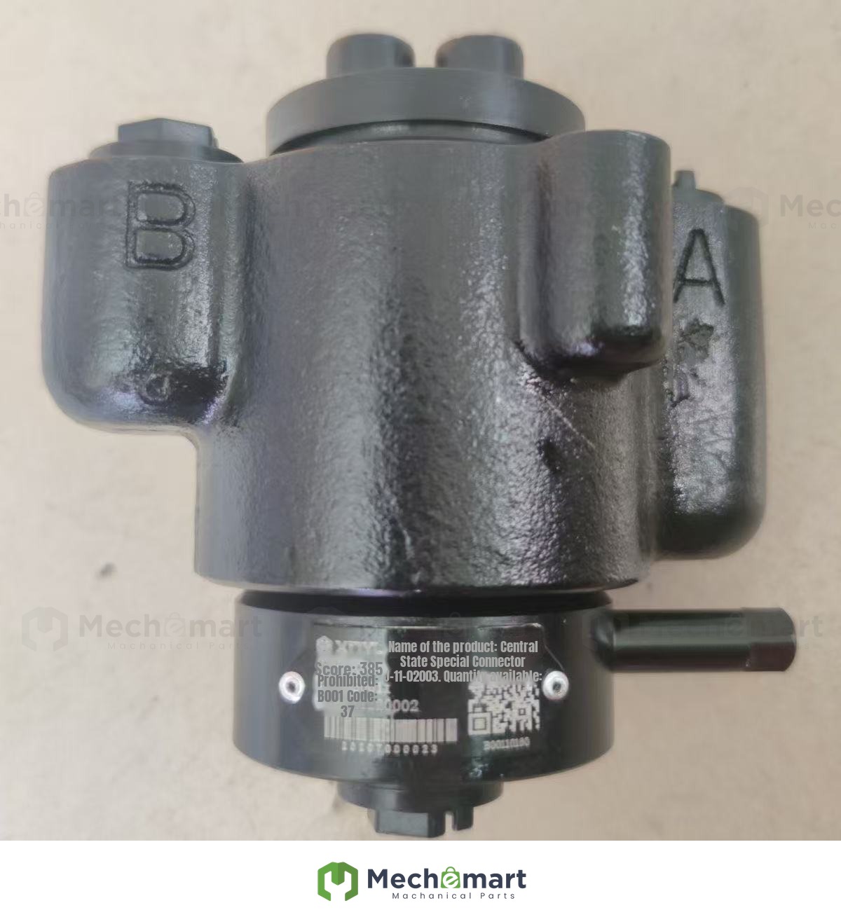 Xinyuan XY65-75-8-9 wheel excavator wood clamp turntable center diverter central rotary joint