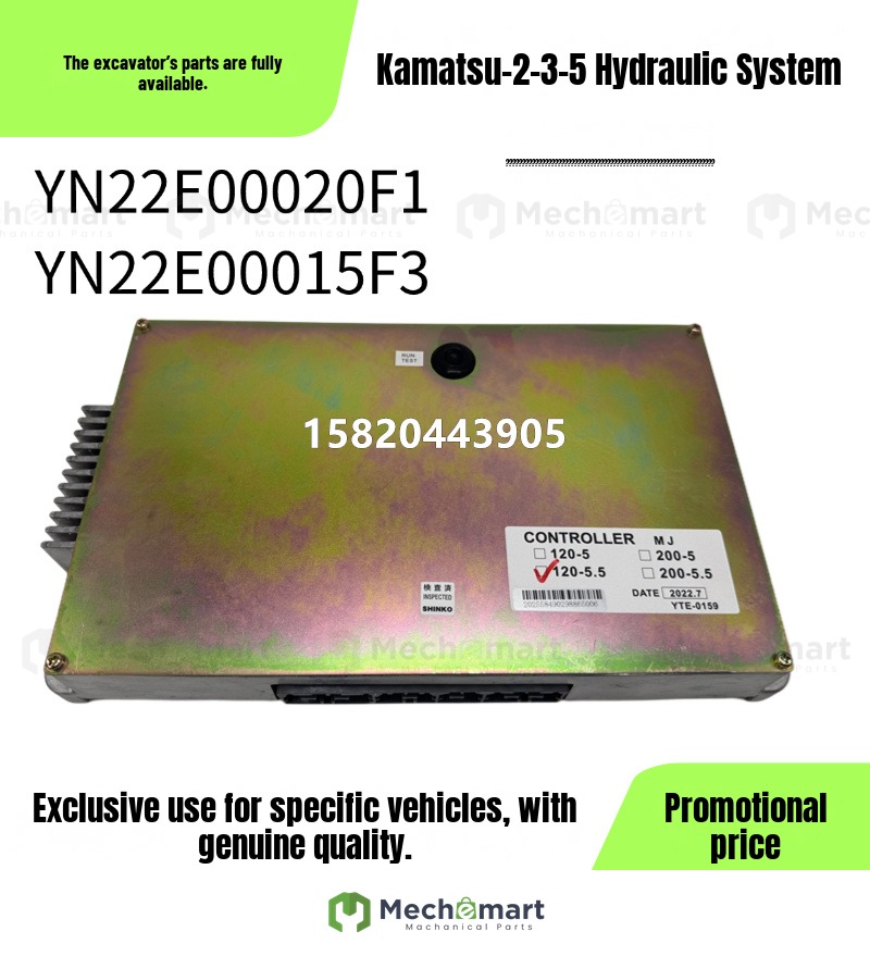 Kobelco SK120 200-2-3-5-5.5 hydraulic motherboard computer board control circuit board YN22E00015F2
