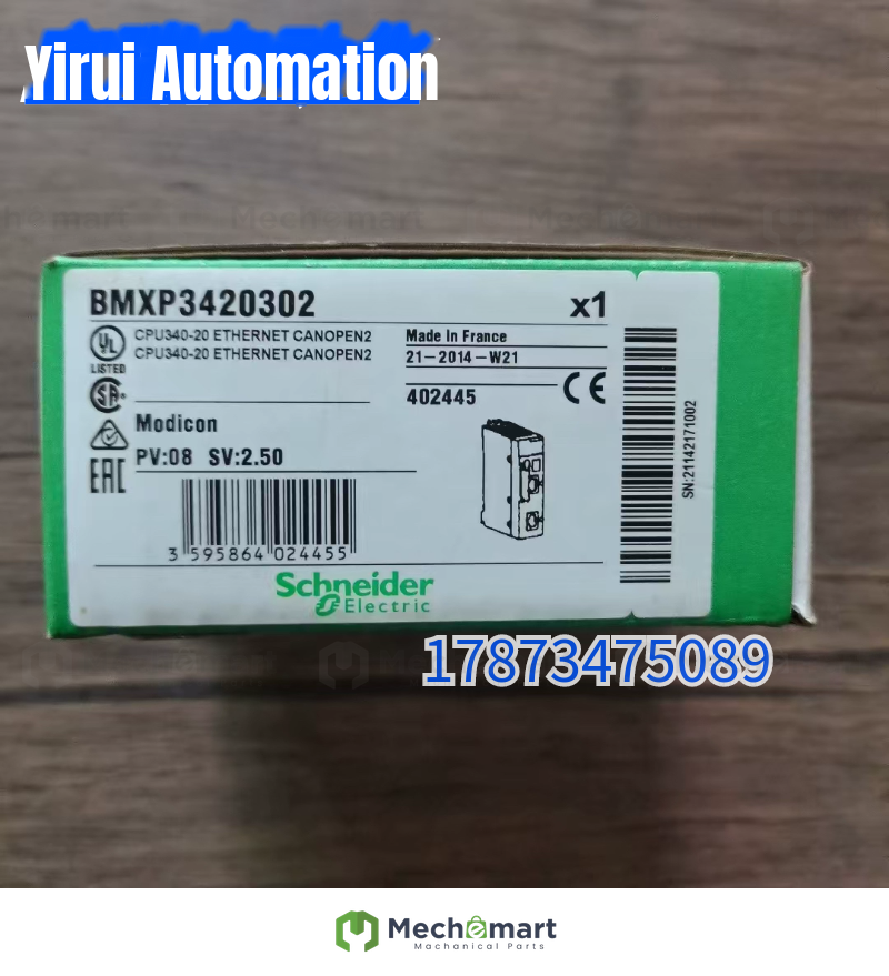 Brand new original genuine Schneider BMXP3420302 PLC module CPU module spot sale