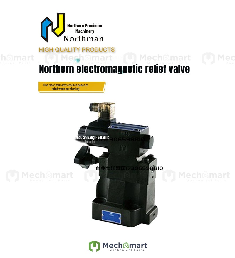 Northman Taiwan North Precision Electromagnetic Overflow Valve HSRF-G03-1PN-3-L-D24-10-30/32