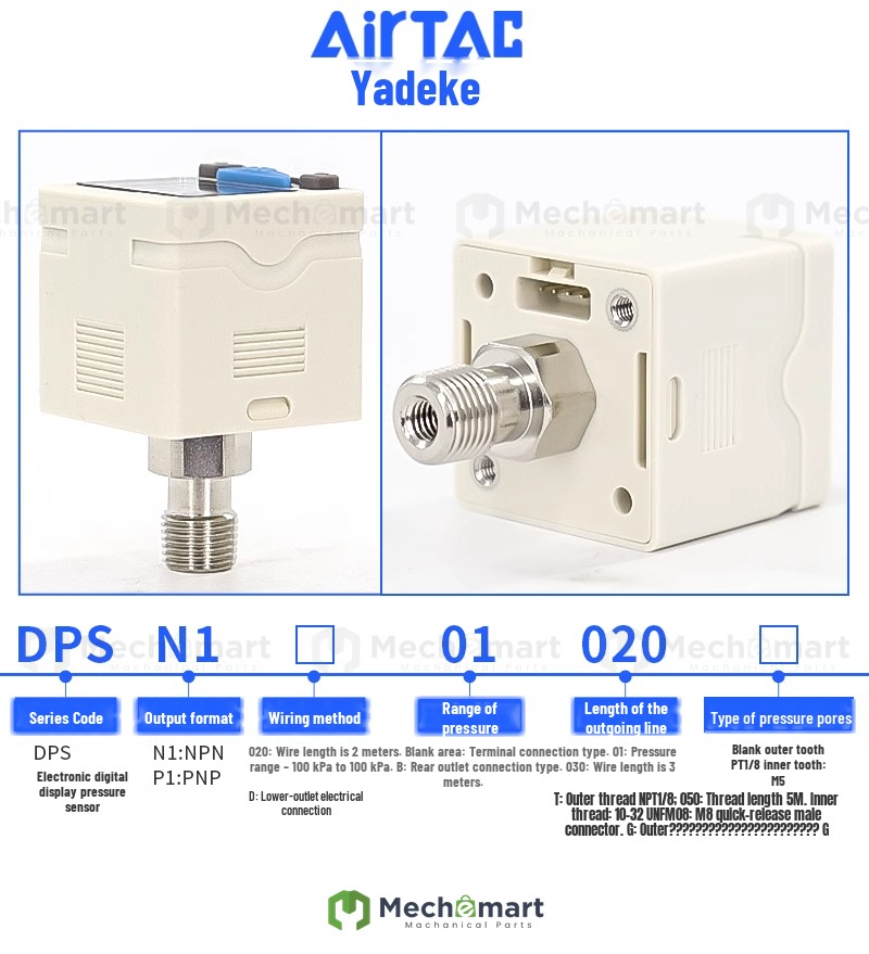 Adeke DPS electronic digital pressure switch DPSP1-01 DPSP1-10 01020 DPSP1-10020