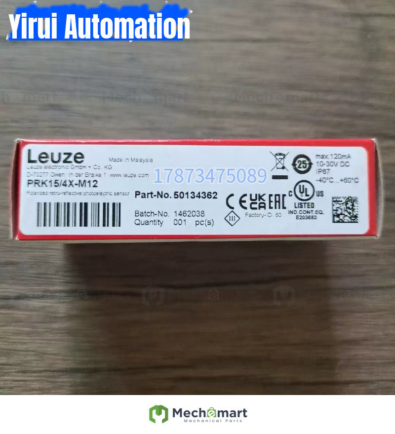 Brand new original genuine Laoyi Test PRK15/4X-M12 photoelectric switch 50134362 spot sale