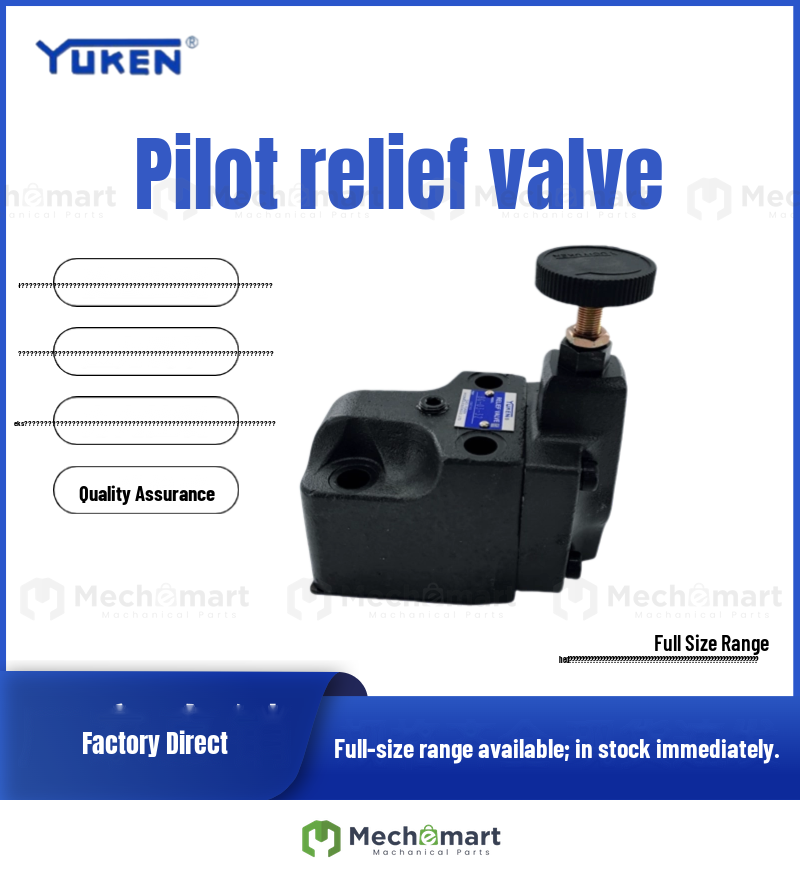 YUKEN Yuci Yuken pilot relief valve BG series BG-03 pressure control valve hydraulic pressure regulator