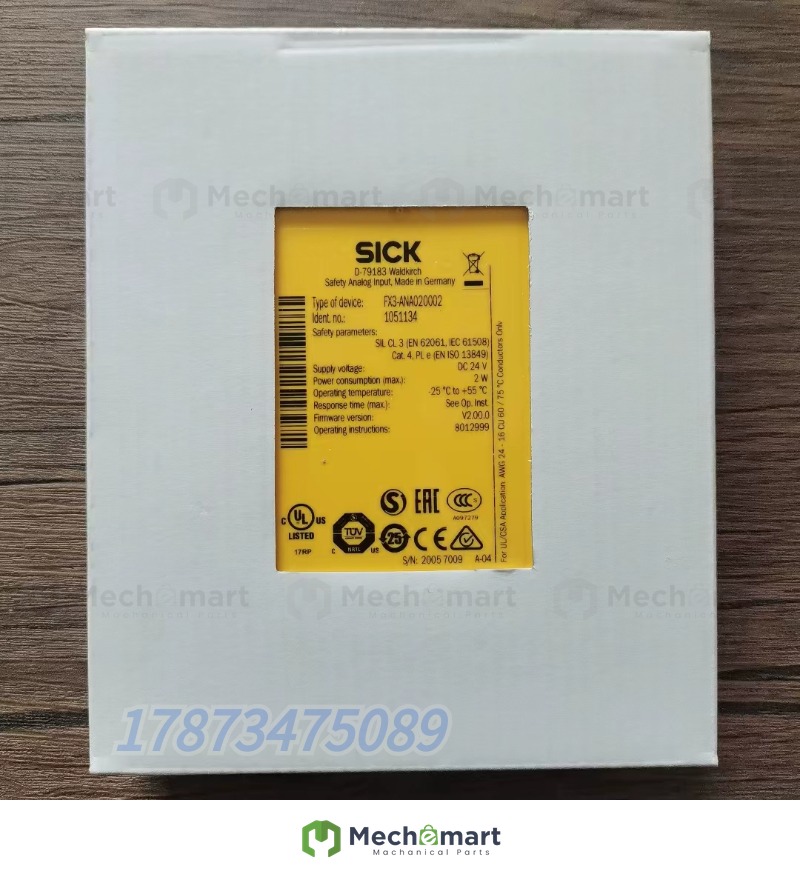Brand new genuine unopened SICK FX3-ANA020002 relay 1051134 in stock