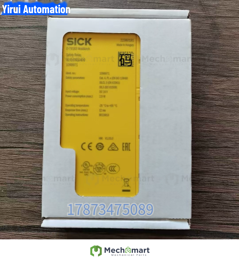 Brand new original unopened Sick RLY3-0SSD400 safety module 1099971 version V1.03.0