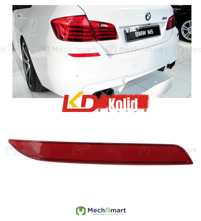 Suitable for BMW 5 Series F10 rear bumper side light M5 reflector 520523 rear bumper side light 525528530535 light bar