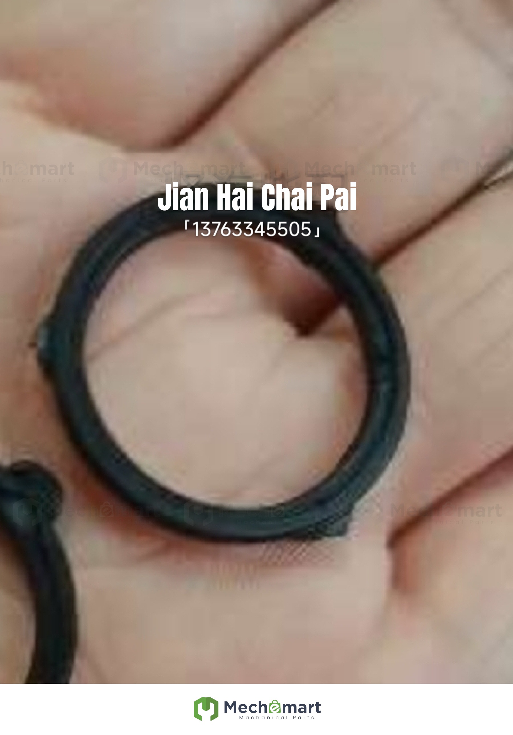 Suitable for Cummins NTA855 3024709 rectangular rubber ring NT855 outlet pipe O-ring sealing ring