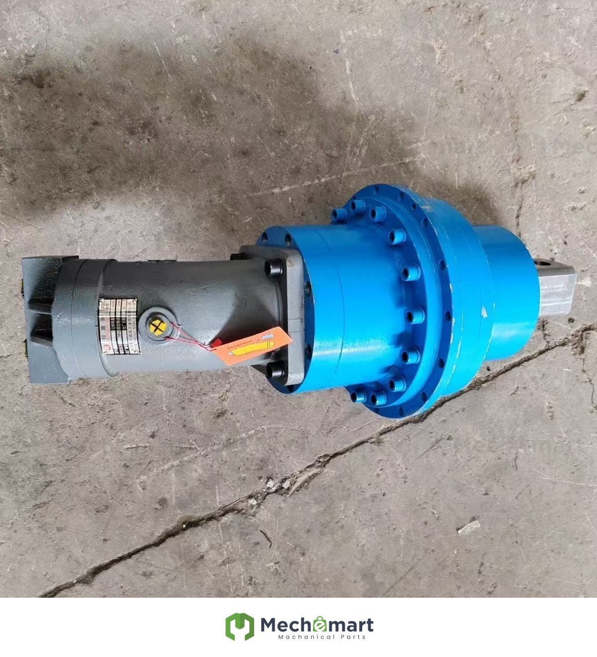 Drilling rig hydraulic rotary motor power head plunger motor two-stage planetary reducer high torque