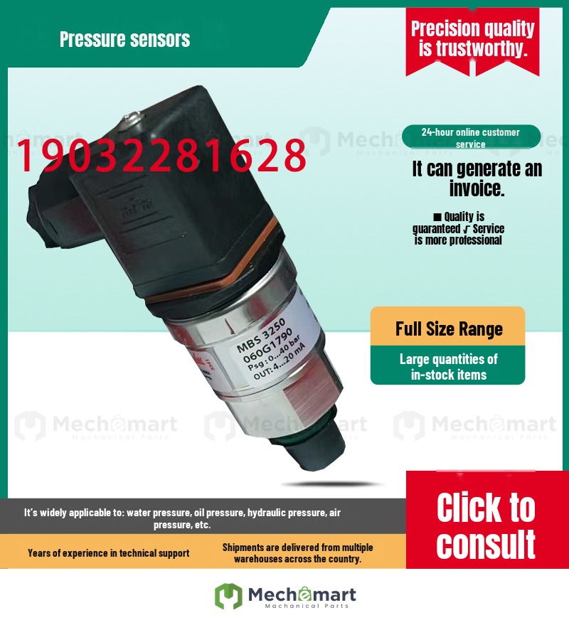 Danfoss MBS1250 063G1454 0-35Mpa 4-20ma 8-30V d.c sensor