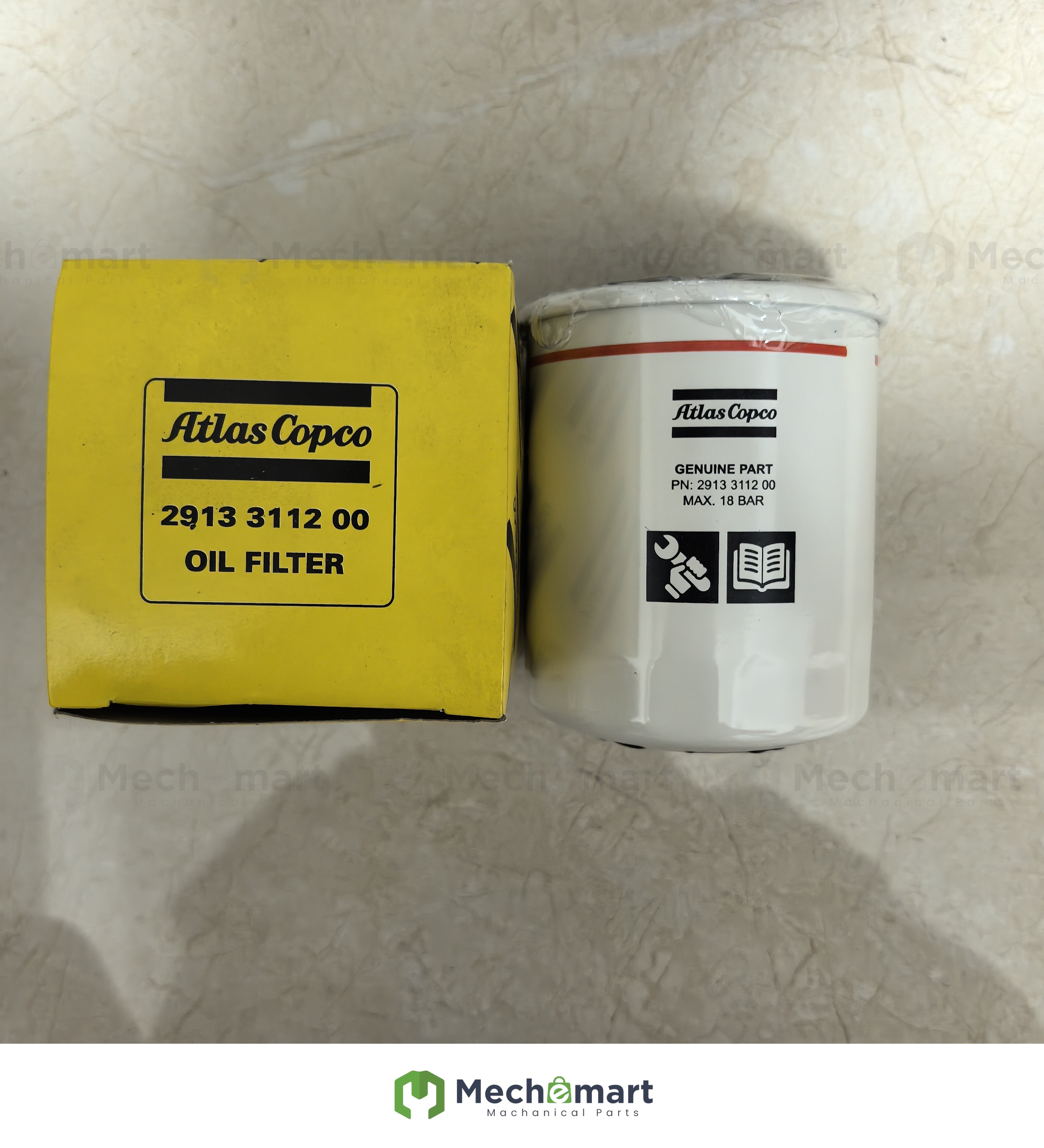 2913311200 Atlas original mobile air compressor parts fuel filter engine diesel filter
