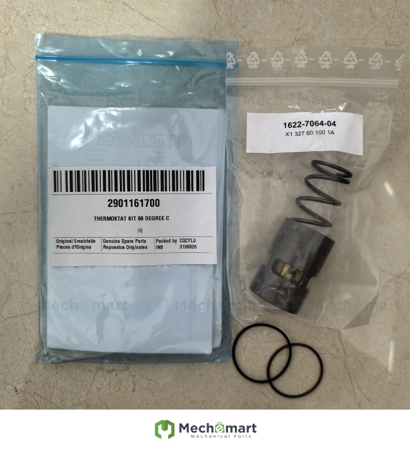Air compressor temperature control valve core 60℃ Atlas 1619733300 thermostatic valve 2901161700 accessories