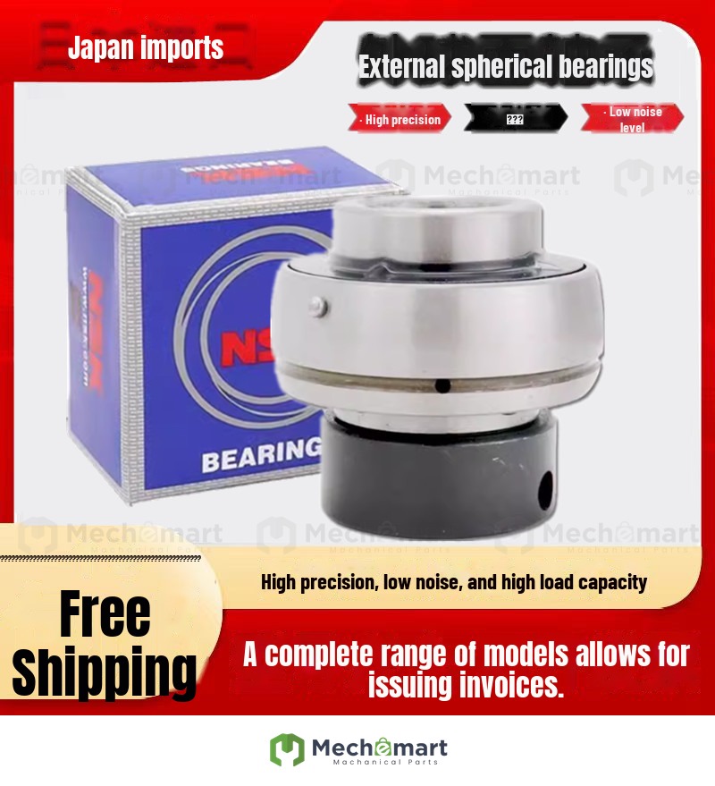 Imported NSK eccentric sleeve outer spherical bearing EN SA UE 204 205 206 207 209 210