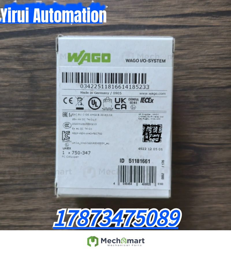 Brand new original genuine WAGO Wanke 750-347 module physical shooting spot sale