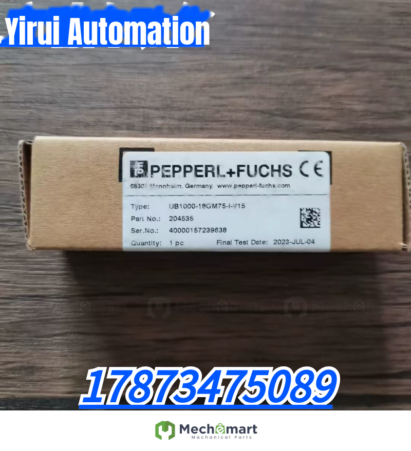 Brand new original genuine Pepperl+Fuchs UB1000-18GM75-I-V15 ultrasonic sensor 204535