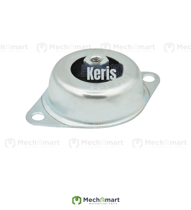 VT wall-mounted rubber shock absorber small fan fan windmill control cabinet electric cabinet shockproof vibration isolator