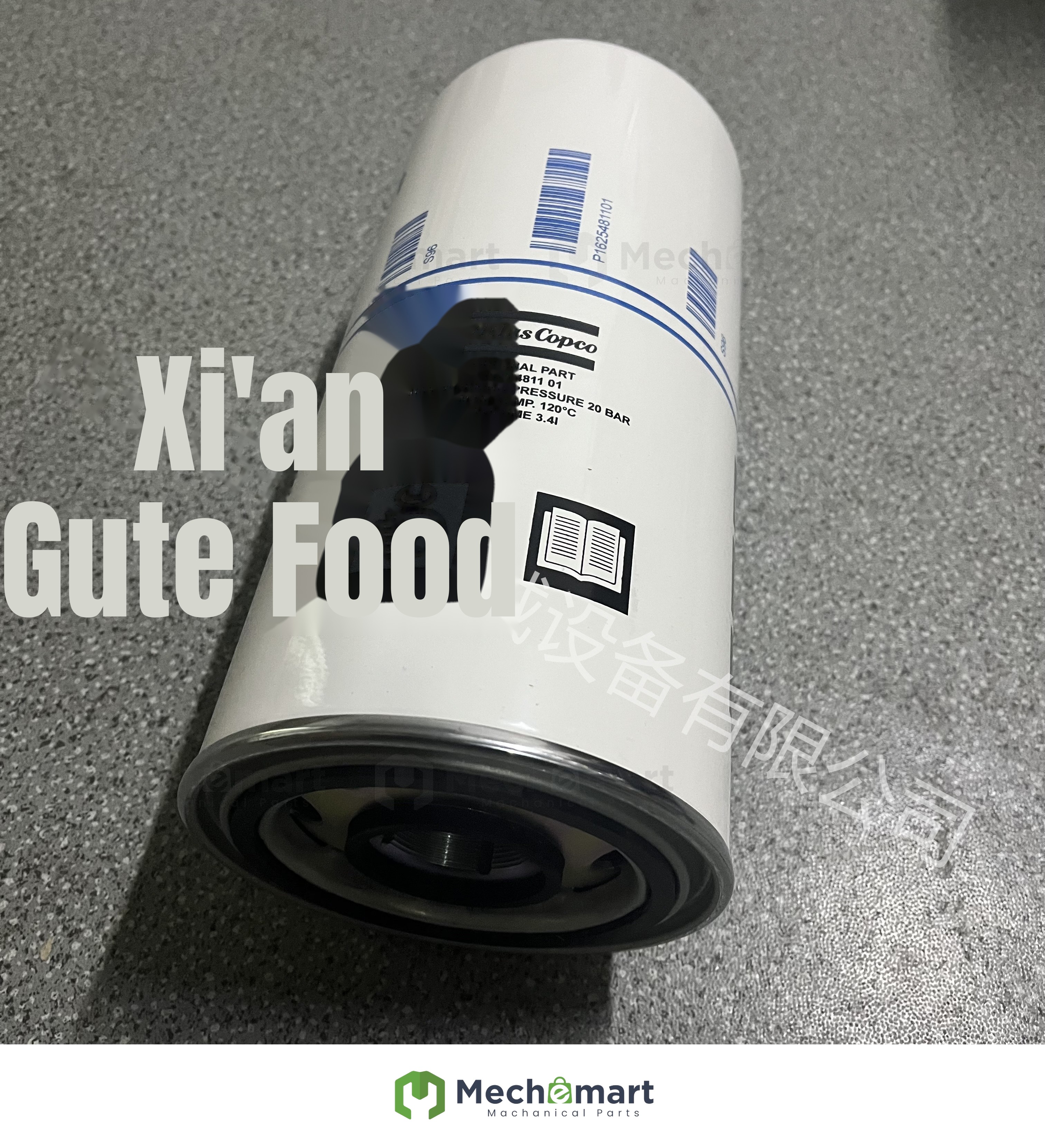 1625481151 1625481101 Atlas air compressor oil and gas separator original parts filter