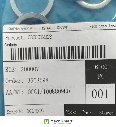 0300012928 Atlas air compressor parts sealing gasket screw oil-free centrifugal scroll piston movement