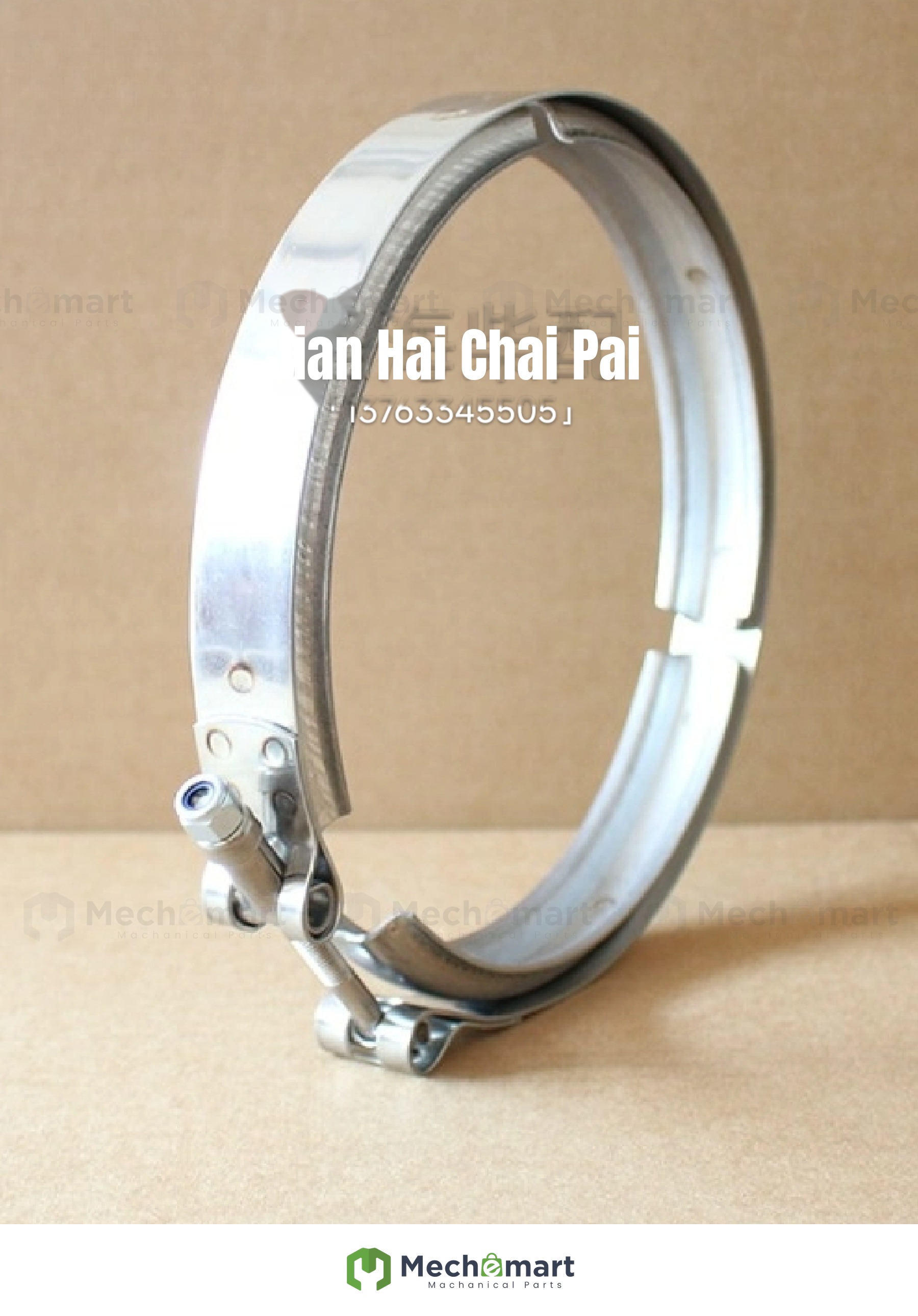 3016306 suitable for Cummins QSK19 QSK38 QSK50 supercharger clamp exhaust gas exhaust hoop elbow