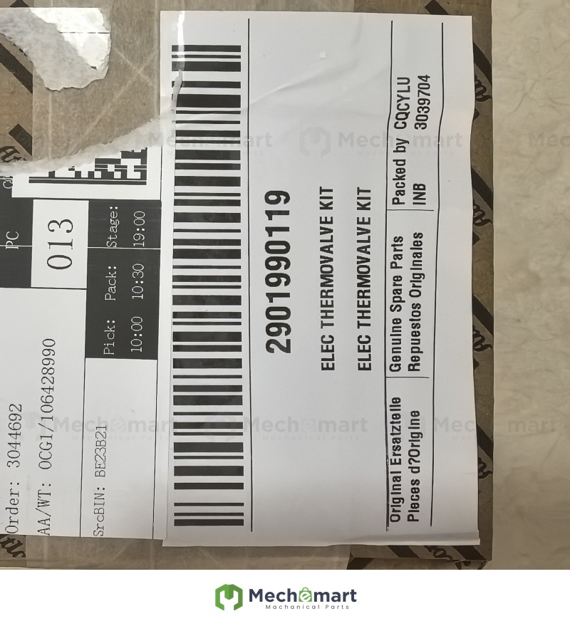 2901990119 thermostatic valve kit Atlas air compressor maintenance kit