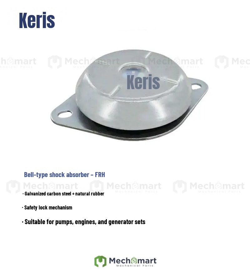FRH bell type rubber shock absorber generator set ZA bowl type water pump FRHQ15050 motor FRS shock absorber pad
