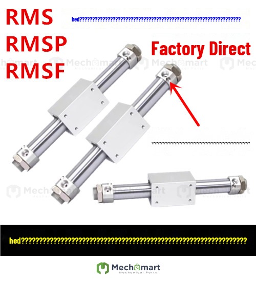 RMPS RMSF RMS rodless cylinder RMS10/16/20/25/30/40X50/100/150/200LB